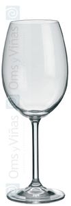 SKLOSERVIS Copa R. Degustación 2 para Agua 45 cl - Copa de Cristal con Borde Fino 22.4 cm Alto x 8.6 cm Diámetro (Set de 6)