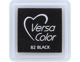 Tsukineko Versacolor Almohadilla de Tinta Negra 34x34mm