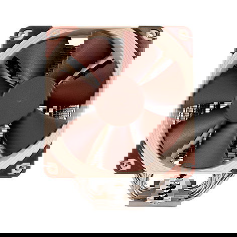 NOCTUA NH-U12S SE-AM4 Enfriador de CPU para Socket AM4, Ventilador 120 mm PWM, 1500 RPM, 93.4 m³/h, Colores Beige/Marrón, Incluye Pasta Térmica y Adaptador LNA