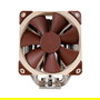 NOCTUA NH-U12S SE-AM4 Enfriador de CPU para Socket AM4, Ventilador 120 mm PWM, 1500 RPM, 93.4 m³/h, Colores Beige/Marrón, Incluye Pasta Térmica y Adaptador LNA