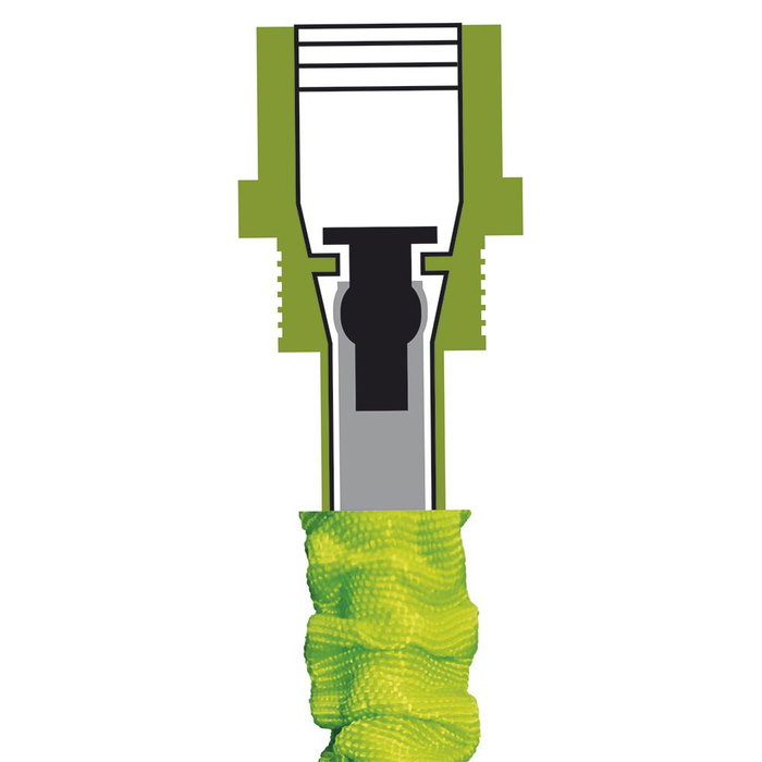 Edm Manguera Extensible Ø12 mm, ½ Pulg, 7,5 m con Pistola de 7 Chorros y Accesorios Edm Manguera Extensible Ø12 mm, ½ Pulg, 7,5 m con Pistola de 7 Chorros y Accesorios