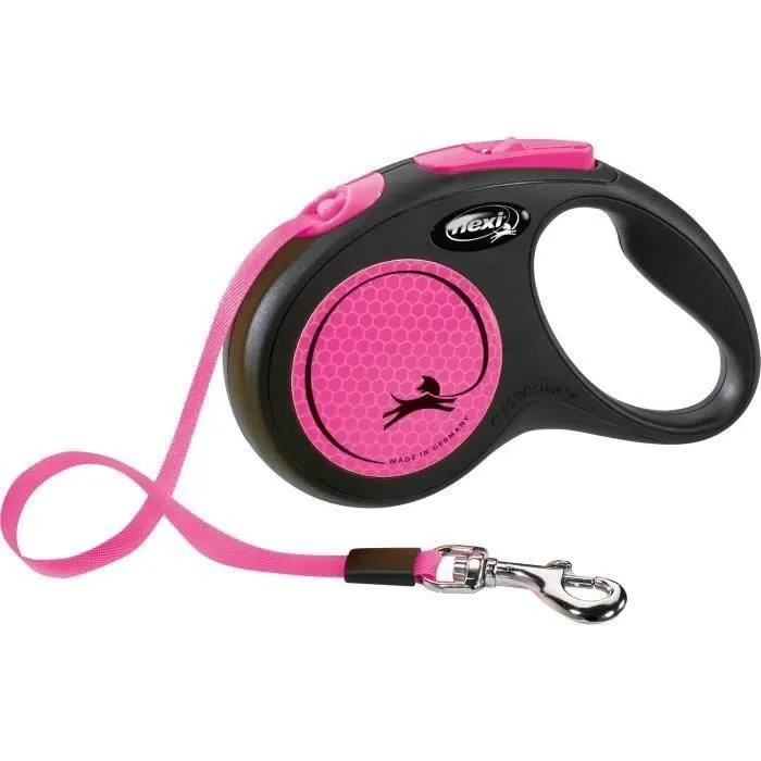 Flexi New Neon Rosa Talla S 5m