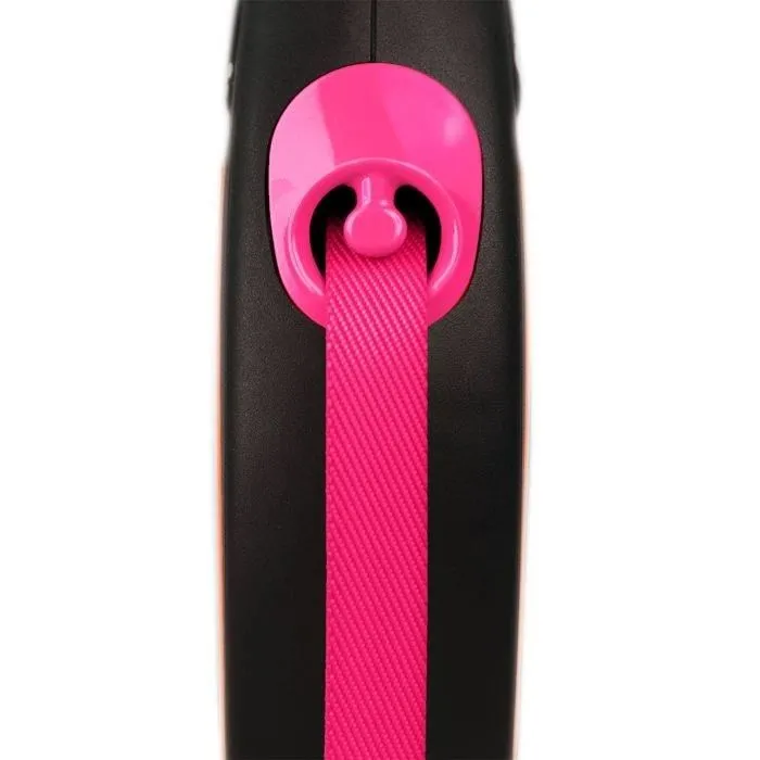Flexi New Neon Rosa Talla S 5m