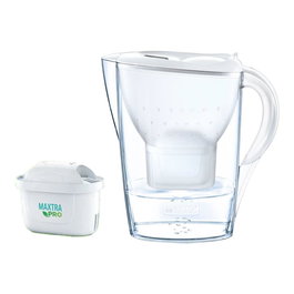 Brita Jarra filtrante Marella blanca 2,4l con 2 filtros Maxtra Pro 1051130