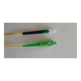 Synergy21 Patchkord LWL-1 LWL-1-Faser 10m LC/APC-SC/APC, 9/125um OS2 G657A2 AD=2mm, flexible Knickschutztülle