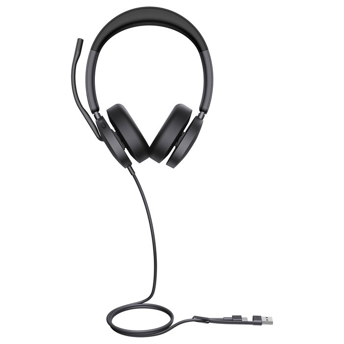 Yealink UH48 Dual Teams Auriculares USB-C/A Alámbrico para Llamadas/Música