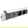 Digitus Regleta PDU 8 Tomas Tipo L con Enchufe IEC C14, 1U, para Montaje Horizontal/Vertical, Cable 2m