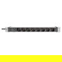 Digitus Regleta PDU 8 Tomas Tipo L con Enchufe IEC C14, 1U, para Montaje Horizontal/Vertical, Cable 2m
