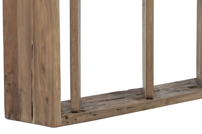 DKD Home Decor Estantería de Teca Reciclada Natural 124x20x210