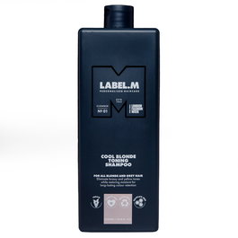 Cool Blonde, Champú para el cabello, Para la neutralización de tonos amarillos, 1000 ml