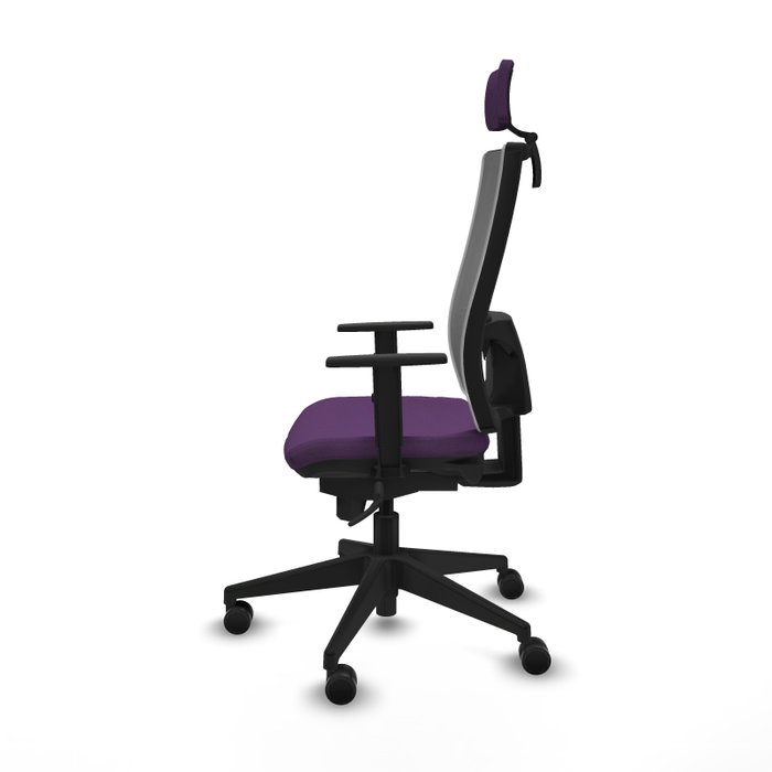 PIQUERAS Y CRESPO Silla de oficina Horna Morada con mecanismo Sincro PIQUERAS Y CRESPO Silla de oficina Horna Morada con mecanismo Sincro