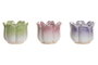 DKD Home Decor Macetero de Cerámica Surtido 14x13x11 cm