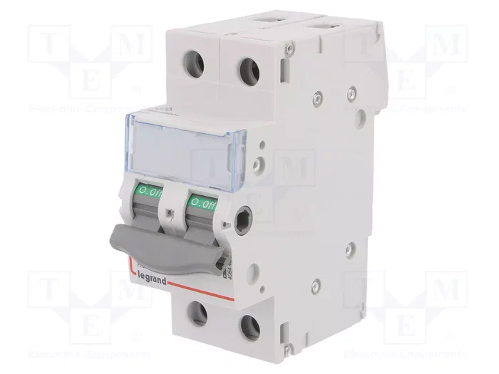 LEGRAND FR300 Interruptor de aislamiento 2 polos 32A 400VAC LEGRAND FR300 Interruptor de aislamiento 2 polos 32A 400VAC