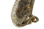 DKD Home Decor Figura de Resina Leopardo Dorado