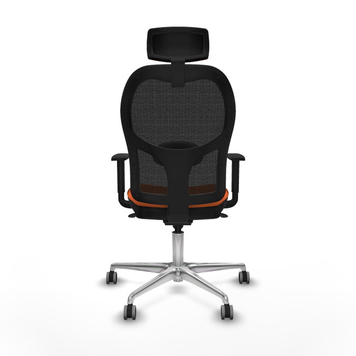 PIQUERAS Y CRESPO Silla de oficina Jorquera Naranja y Negro PIQUERAS Y CRESPO Silla de oficina Jorquera Naranja y Negro