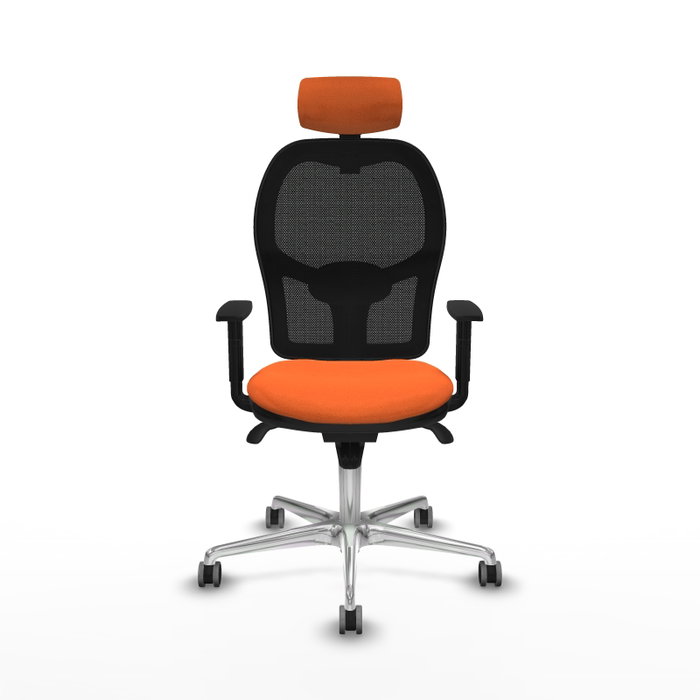 PIQUERAS Y CRESPO Silla de oficina Jorquera Naranja y Negro PIQUERAS Y CRESPO Silla de oficina Jorquera Naranja y Negro