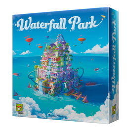 Repos Production Waterfall Park WATSP01 - Juego de Mesa de Estrategia y Negociación, Para 3-5 Jugadores, Edad 10+, Idioma Español/Italiano, por Repos Production