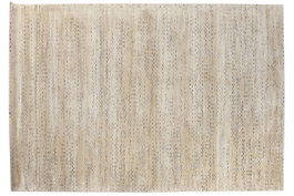 DKD Home Decor Alfombra de Lana y Viscosa Beige 160x230 cm