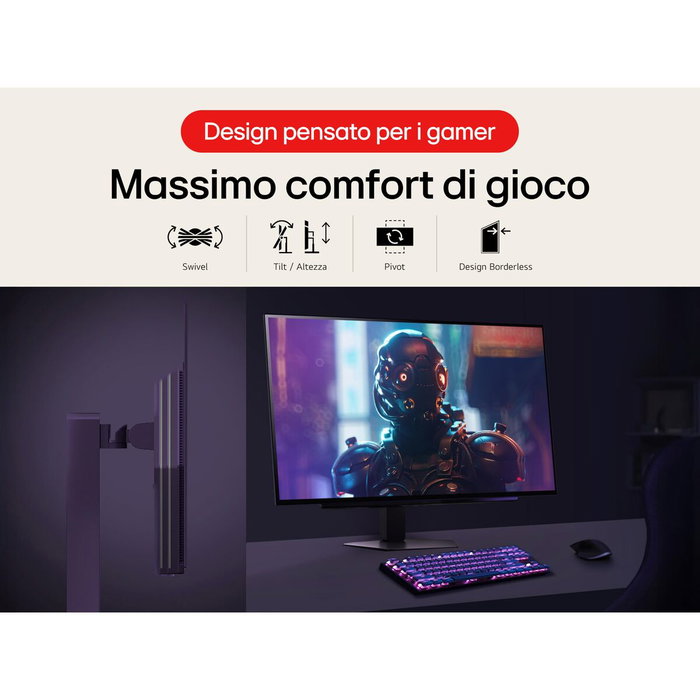 LG UltraGear 27GX704A-B Monitor Gaming OLED 27 pulg. QHD 240Hz LG UltraGear 27GX704A-B Monitor Gaming OLED 27 pulg. QHD 240Hz