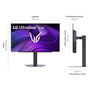 LG UltraGear 27GX704A-B Monitor Gaming OLED 27 pulg. QHD 240Hz
