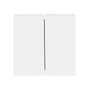 BUSCH-JAEGER Cubierta 1785-84 para Serie Future Linear Studio, Blanco