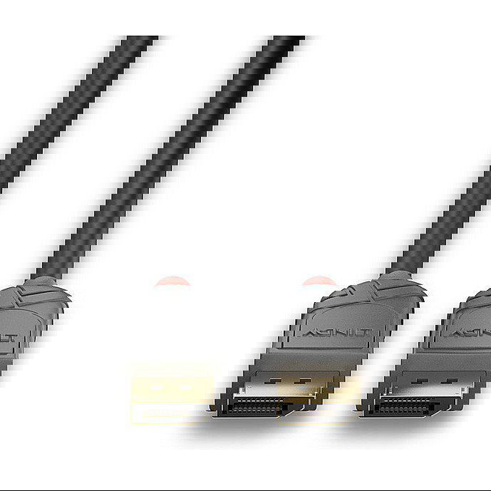 LINDY 36486 Cable DisplayPort 1.2 Anthra Line, Macho a Macho, 10m, 4K@60Hz LINDY 36486 Cable DisplayPort 1.2 Anthra Line, Macho a Macho, 10m, 4K@60Hz