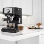 Delonghi Cafetera expreso Stilosa EC230.BK 1100 W Boquilla de vapor Negra