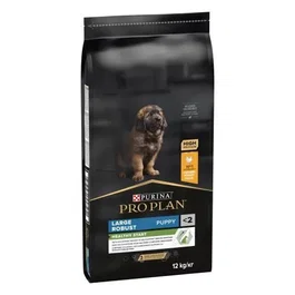 Purina Pro Plan Puppy Robust Balance Alimento para Perros Cachorros Raza Grande, Sabor a Pollo y Pescado, con Omega 3 para Articulaciones, 12 kg