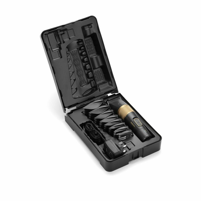 Babyliss Graphite Precision Recortador Profesional Inalámbrico, 160 Min Autonomía, 28 Configuraciones (0.6-28 mm), 8 Peines Guía, Carga Rápida 3h, Incluye Funda, Garantía 3 Años