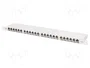 Digitus Patch Panel CAT 6A de Alta Densidad 24 Puertos 0.5U