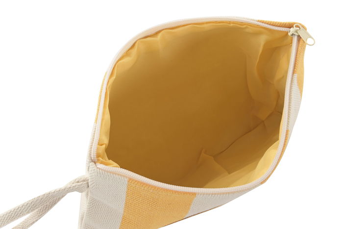 DKD Home Decor Neceser Mediterraneo Azul Amarillo Poliester 1 x 22 x 30 cm (6 Unidades)