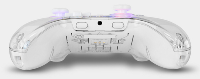 Krom Krystal Gamepad Inalámbrico Transparente RGB Krom Krystal Gamepad Inalámbrico Transparente RGB