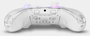 Krom Krystal Gamepad Inalámbrico Transparente RGB