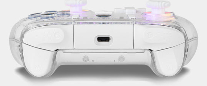 Krom Krystal Gamepad Inalámbrico Transparente RGB Krom Krystal Gamepad Inalámbrico Transparente RGB