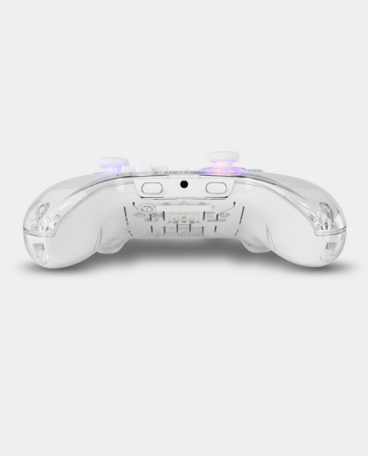 Krom Krystal Gamepad Inalámbrico Transparente RGB Krom Krystal Gamepad Inalámbrico Transparente RGB