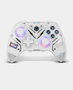 Krom Krystal Gamepad Inalámbrico Transparente RGB