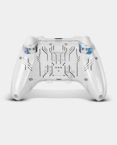 Krom Krystal Gamepad Inalámbrico Transparente RGB Krom Krystal Gamepad Inalámbrico Transparente RGB