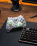 Krom Krystal Gamepad Inalámbrico Transparente RGB