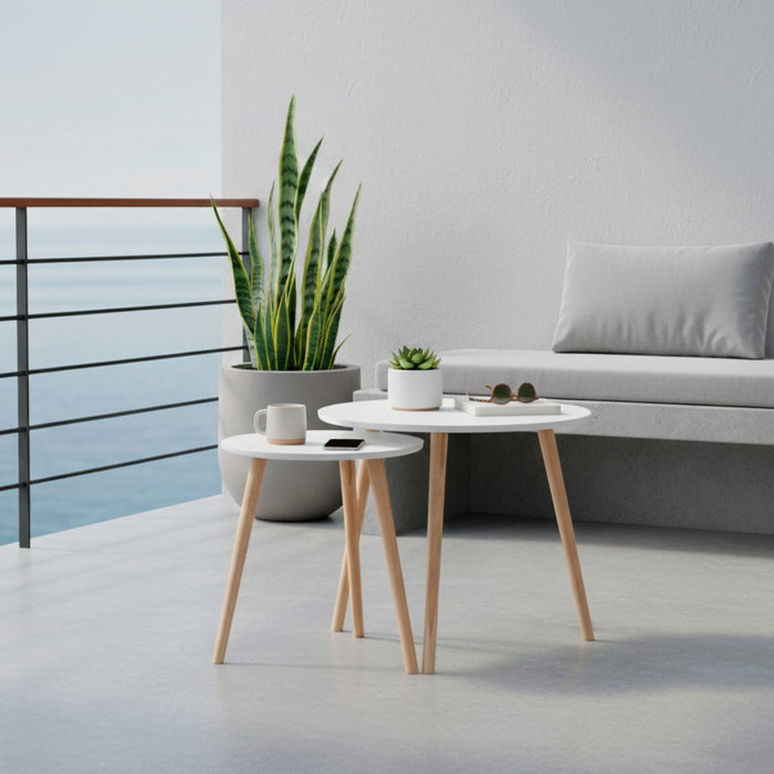 MAX HOME-SET 2MESAS AUX REDOND
