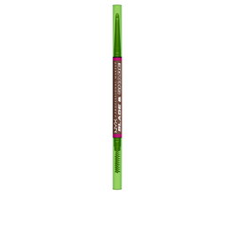 NYX Professional Make Up BLADE & SHADE NANO Lápiz de Cejas de Doble Punta #08-Chocolate, Duración 16h