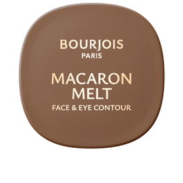 Bourjois #02-Mocha Macaron Melt Bronceador y Contorno de Ojos - Top Seller 5 gr - Compacto Cremoso Mate para Definir y Dar Bronceado