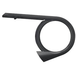 Hebie Guardacadenas Open Plus para bicicleta, protección transmisión, compatible plato 34 dientes y cassette hasta 52 dientes
