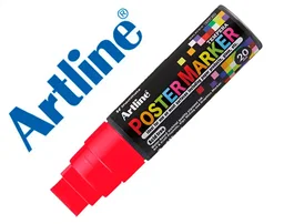 Artline Poster Marker EPP-20 punta rectangular 20 mm color rojo