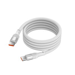 Cable USB KSIX Blanco 1 m