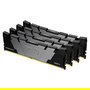 Kingston FURY Renegade 64GB (4x16GB) DDR4 3600MT/s CL16 DIMM - Kit de 4 Módulos de Memoria RAM para PC