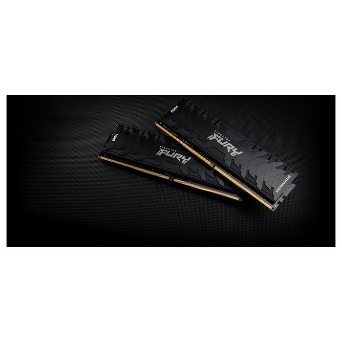 Kingston FURY Renegade 64GB (4x16GB) DDR4 3600MT/s CL16 DIMM Kit de Memoria RAM Negra
