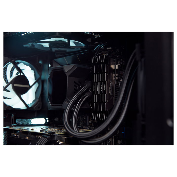 Kingston FURY Renegade 64GB (4x16GB) DDR4 3600MT/s CL16 DIMM Kit de Memoria RAM Negra