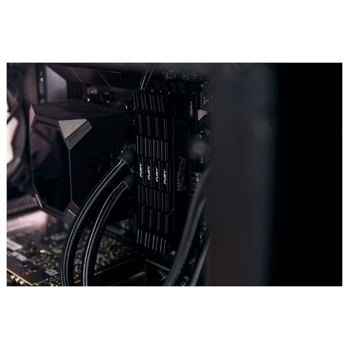Kingston FURY Renegade 64GB (4x16GB) DDR4 3600MT/s CL16 DIMM Kit de Memoria RAM Negra