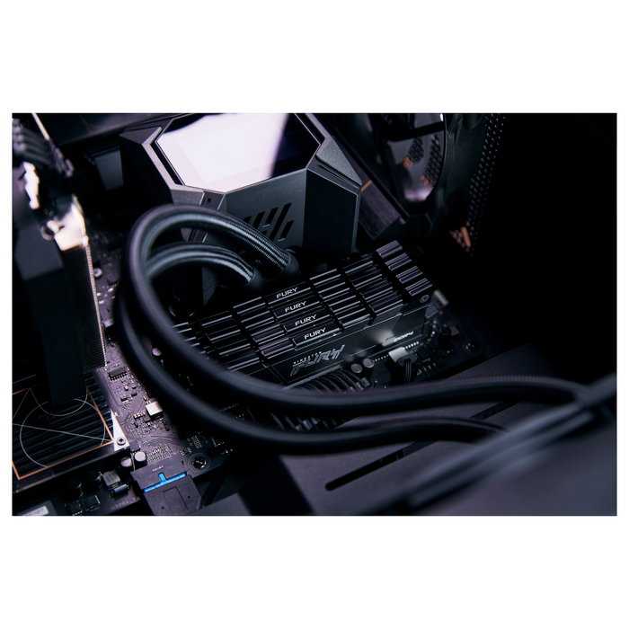 Kingston FURY Renegade 64GB (4x16GB) DDR4 3600MT/s CL16 DIMM Kit de Memoria RAM Negra