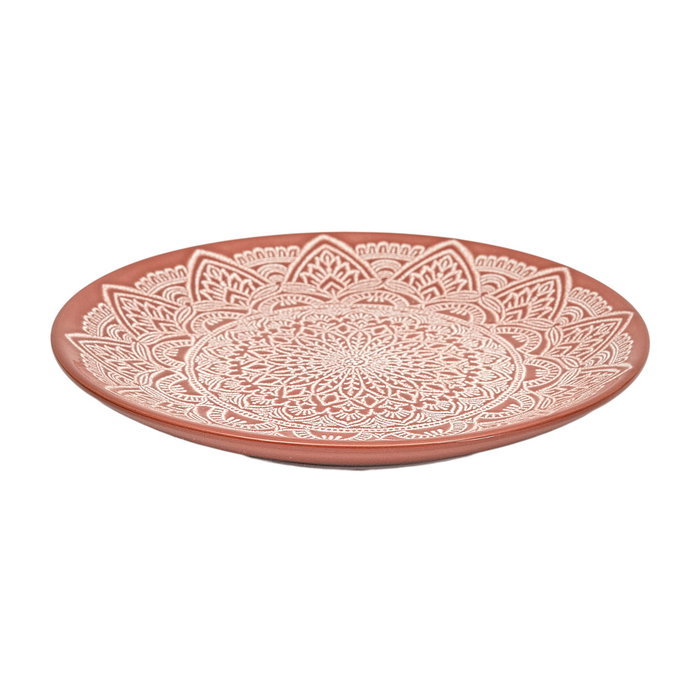 Home Deco Factory Plato Postre Mirage Cerámica Diámetro 19,5 cm